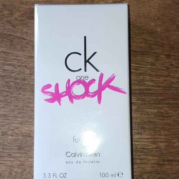 CALVIN KLEIN ONE SHOCK For Her Fragrance Full Size SEALED 100ml/3.3floz CK One - Picture 4 of 7